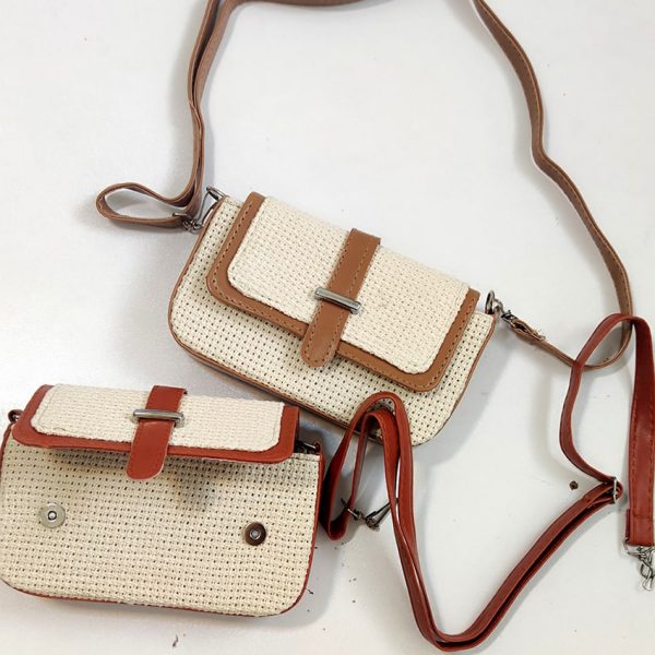 کیف ترکیبی چرم کنفی - مانتو پاتریس رشت