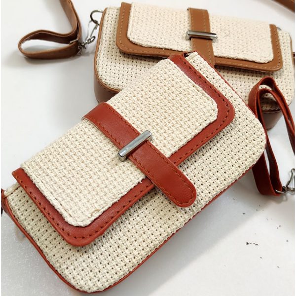 کیف ترکیبی چرم کنفی - مانتو پاتریس رشت