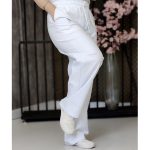 شلوار بگ سفید بنگال - مانتو پاتریس رشت