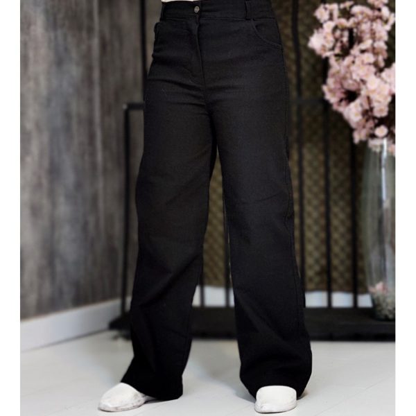 شلوار بگ نیل مشکی - مانتو پاتریس رشت