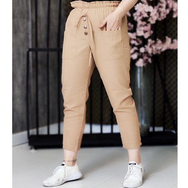 شلوار مام لینن - مانتو پاتریس رشت