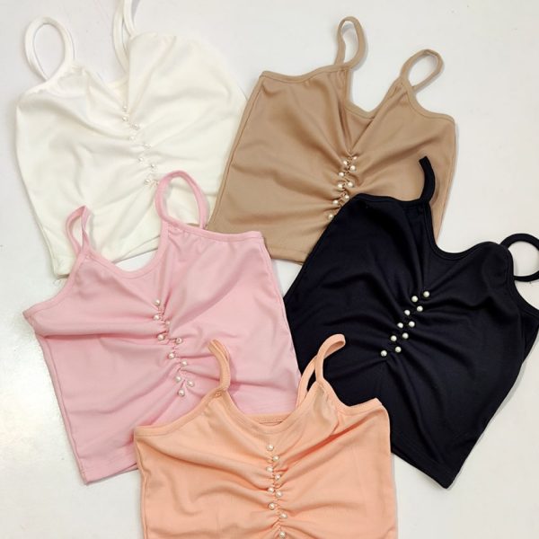 تاپ بندی کراپ مرواریدی - مانتو پاتریس رشت