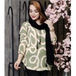 تونیک اسپیرال جلوبسته - مانتو پاتریس رشت