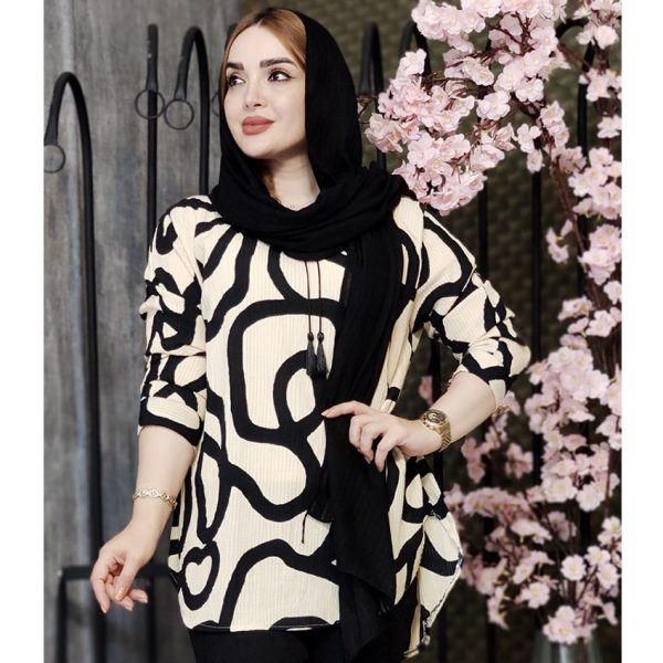 تونیک اسپیرال جلوبسته - مانتو پاتریس رشت