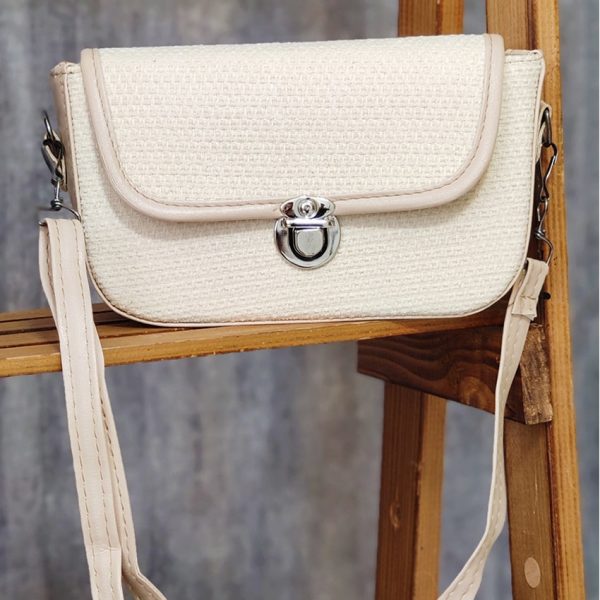 کیف حصیری قفلی - مانتو پاتریس رشت