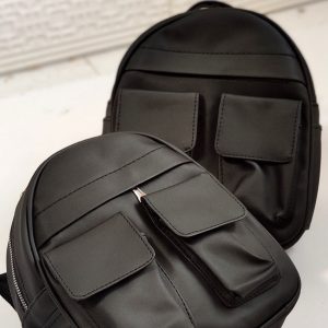 کوله پشتی برزنتی مشکی