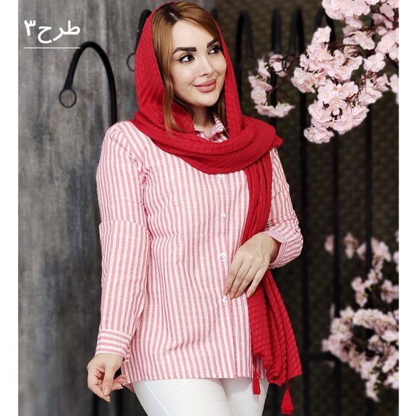 مانتو لینن راه راه - مانتو پاتریس رشت