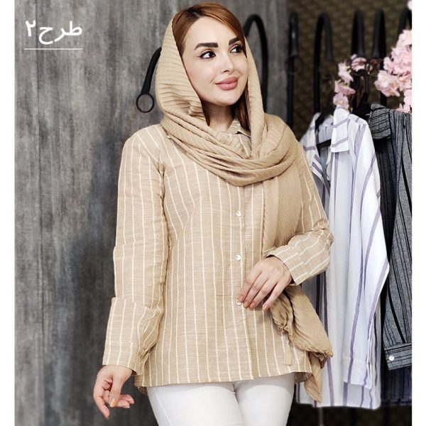 مانتو لینن راه راه - مانتو پاتریس رشت