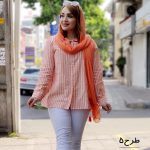 مانتو لینن راه راه - مانتو پاتریس رشت