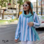 مانتو لینن راه راه - مانتو پاتریس رشت