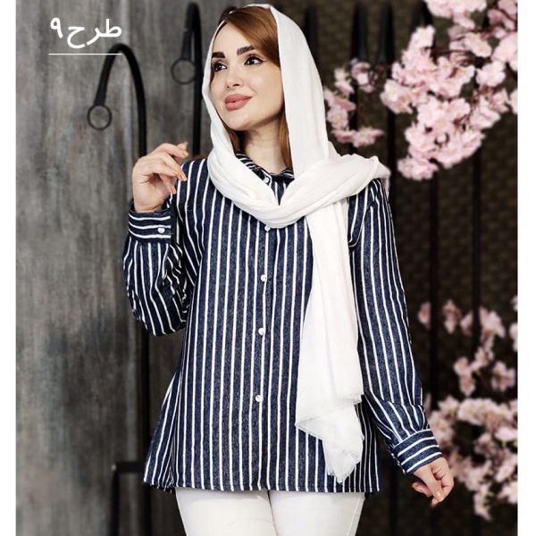 مانتو لینن راه راه - مانتو پاتریس رشت