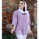 مانتو آستین پفی نخی - مانتو پاتریس رشت