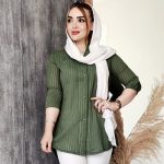 مانتو آستین 3 ربع وال - مانتو پاتریس رشت