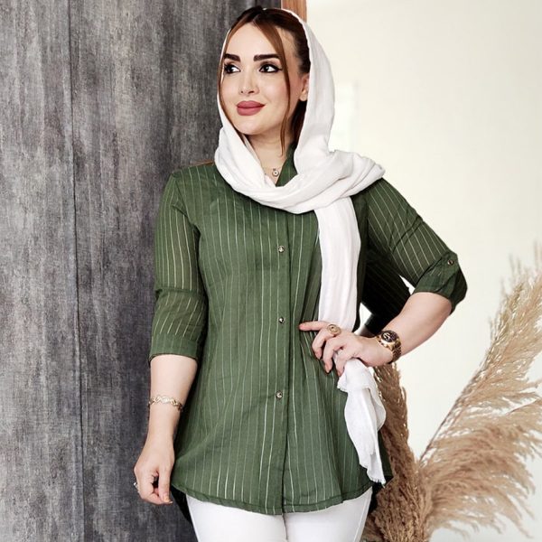 مانتو آستین 3 ربع وال - مانتو پاتریس رشت