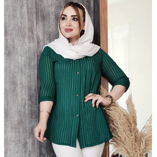 مانتو آستین 3 ربع وال - مانتو پاتریس رشت