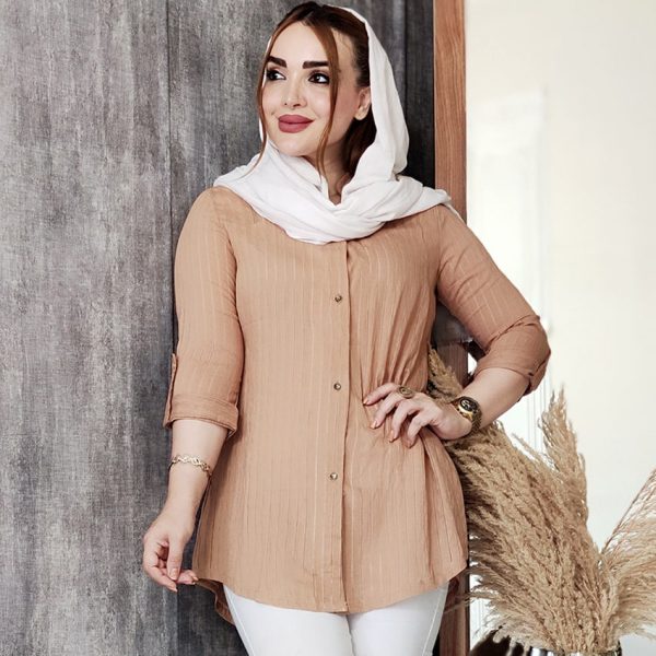 مانتو آستین 3 ربع وال - مانتو پاتریس رشت