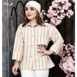 مانتو چهارخونه تک جیب - مانتو پاتریس رشت