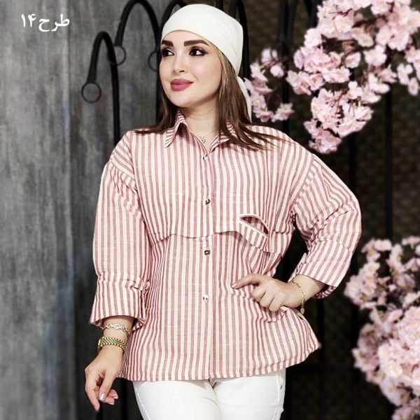 مانتو چهارخونه تک جیب - مانتو پاتریس رشت