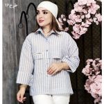 مانتو چهارخونه تک جیب - مانتو پاتریس رشت