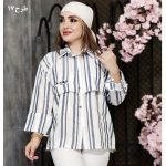 مانتو چهارخونه تک جیب - مانتو پاتریس رشت