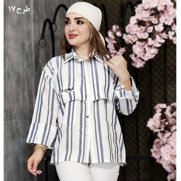 مانتو چهارخونه تک جیب - مانتو پاتریس رشت