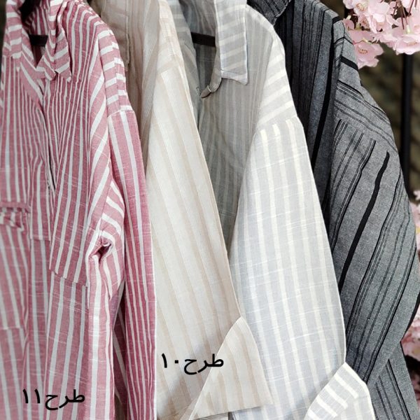 مانتو راه راه لینن - مانتو پاتریس رشت