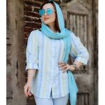 مانتو لینن راه راه - مانتو پاتریس رشت