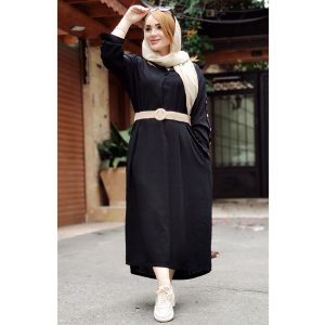 کفتان کریشه مشکی - مانتو پاتریس رشت