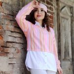 شومیز دبل فیس آبرنگی - مانتو پاتریس رشت