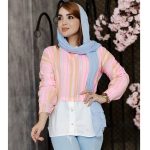 شومیز آبرنگی دبل فیس - مانتو پاتریس رشت