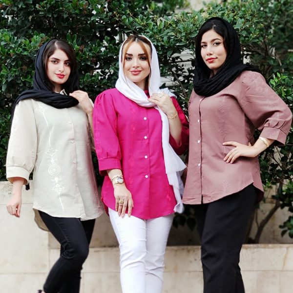 مانتو لینن گلدوزی - مانتو پاتریس رشت