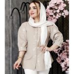 مانتو لینن گلدوزی - مانتو پاتریس رشت