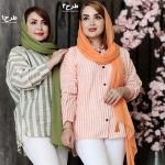 مانتو لینن راه راه - مانتو پاتریس رشت