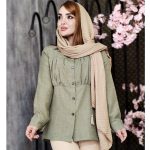 مانتو شانتون چین دار