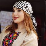 لچک نخی طرحدار - مانتو پاتریس رشت