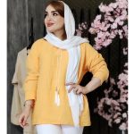 شومیز منگوله دار دبل فیس