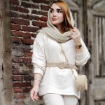 شومیز لینن منگوله دار -مانتو پاتریس رشت