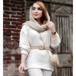 شومیز لینن منگوله دار -مانتو پاتریس رشت
