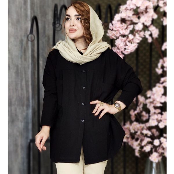 مانتو لینن نیم جیب - مانتو پاتریس رشت