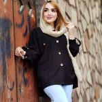 مانتو لینن دکمه چوبی -مانتو پاتریس رشت