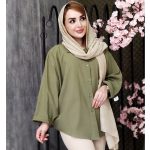 مانتو پانچ لینن ساده - مانتو پاتریس رشت