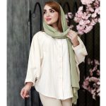 مانتو پانچ لینن ساده - مانتو پاتریس رشت