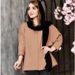 مانتو لینن آستین پاکتی - مانتو پاتریس رشت
