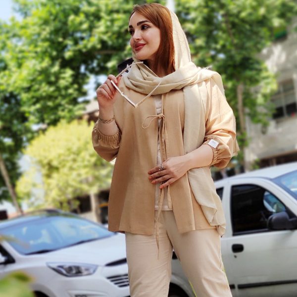 مانتو جلوباز لینن - مانتو پاتریس رشت