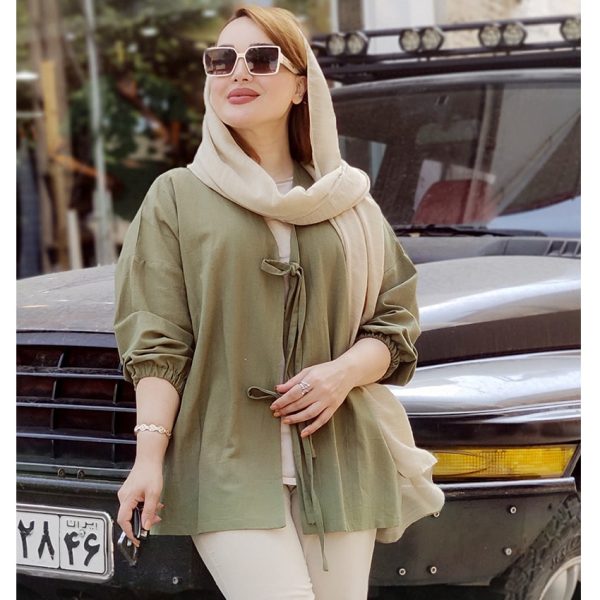 مانتو جلوباز لینن - مانتو پاتریس رشت