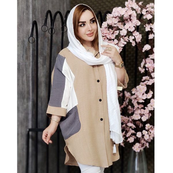 مانتو پانچ 3 رنگ - مانتو پاتریس رشت