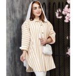 مانتو لینن یقه مردانه -مانتو پاتریس رشت