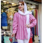 مانتو راه راه بغل بند - مانتو پاتریس رشت