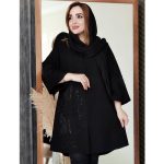 مانتو شانتون نگینی مشکی - مانتو پاتریس رشت