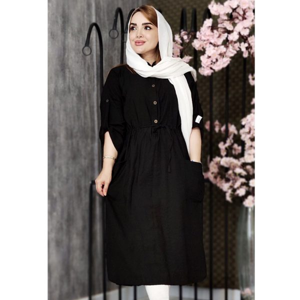 کفتان لینن جیب دار - مانتو پاتریس رشت